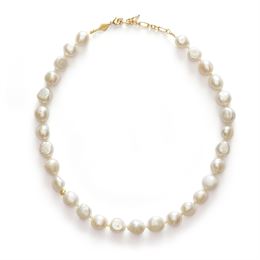 ANNI LU STELLAR PEARLY HALSBAND GULDPLATERAD